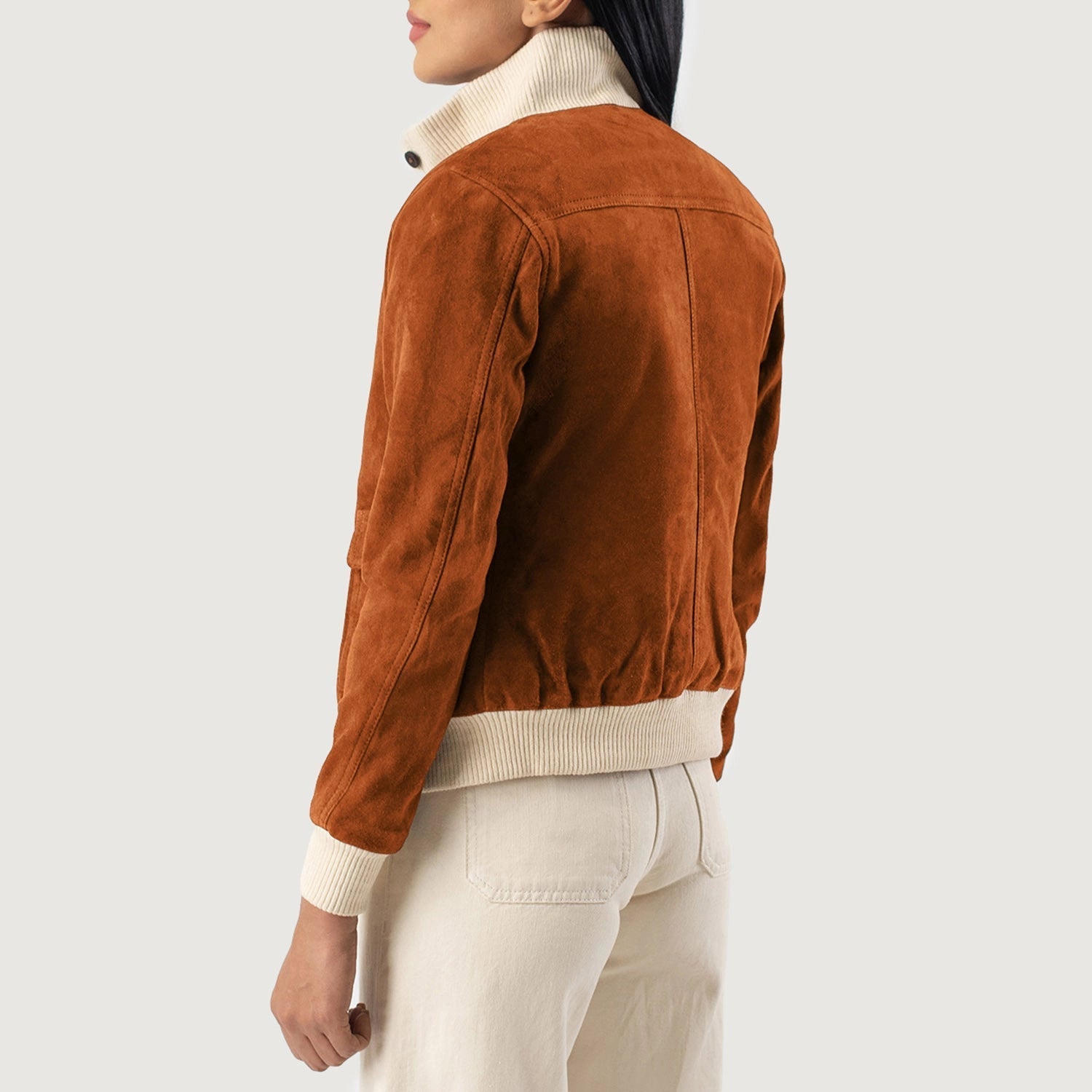 Arden Classic Suede Bomber Jacket