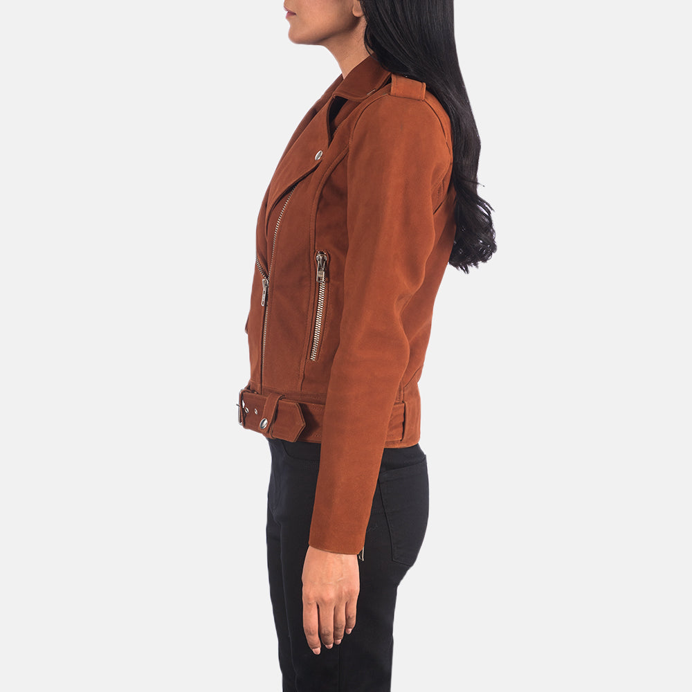 Ravelle Classic Biker Leather Jacket