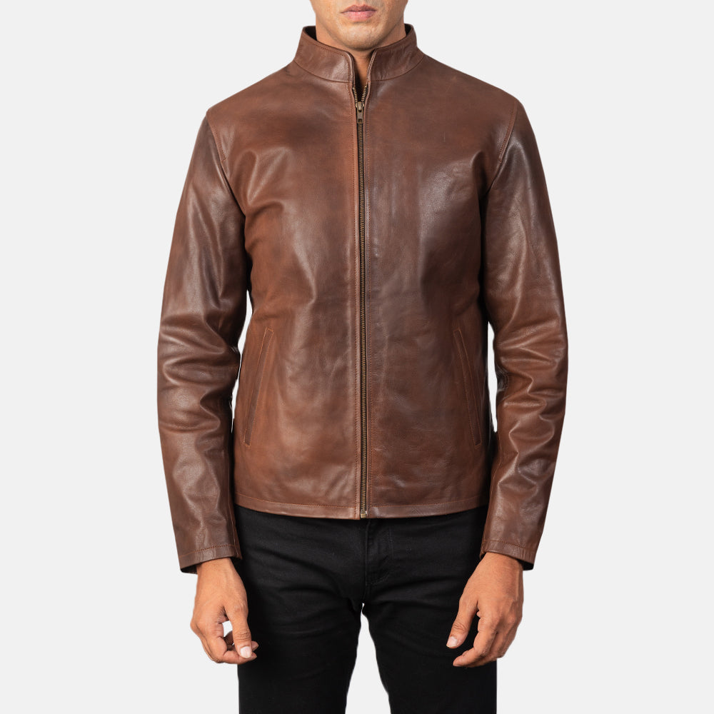 Alex Leather Biker Jacket