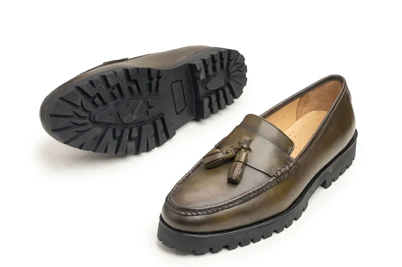 Trovena Leather Loafers