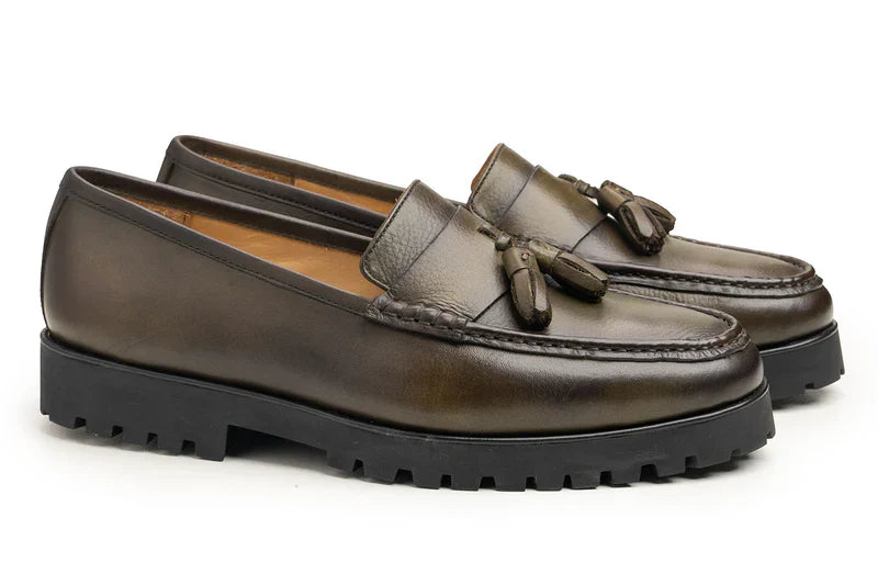 Trovena Leather Loafers