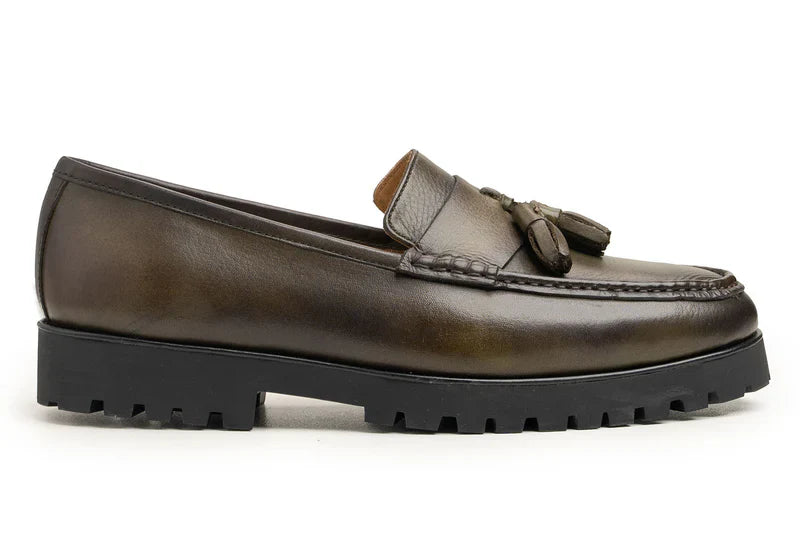 Trovena Leather Loafers