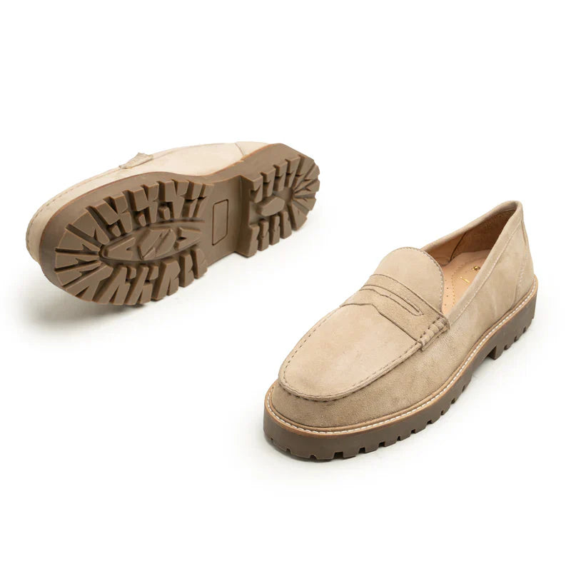Arvino Suede Leather Loafers