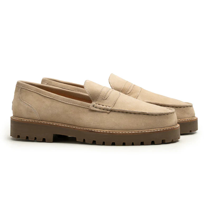 Arvino Suede Leather Loafers