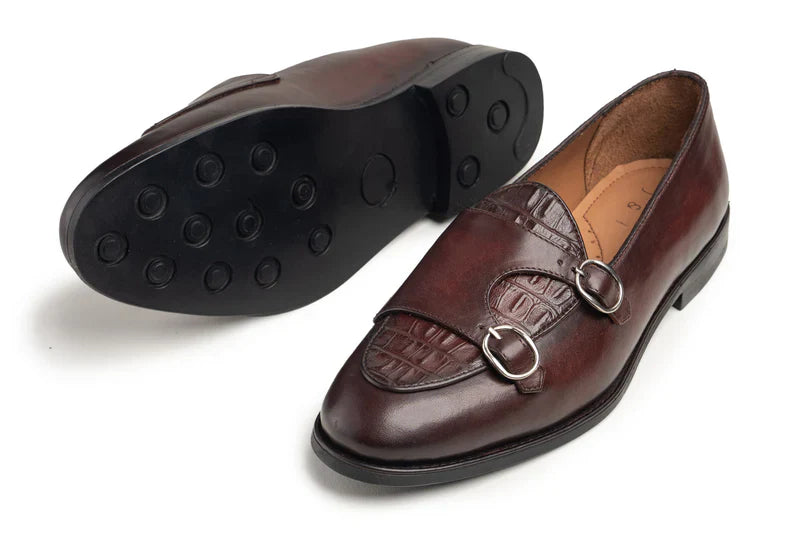 Marzano Dark Leather Loafers