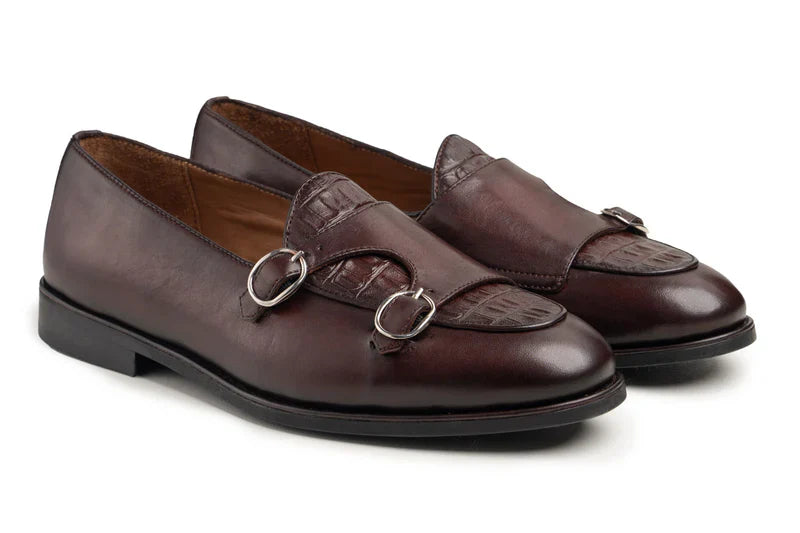 Marzano Dark Leather Loafers