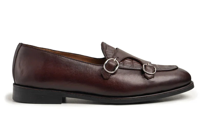 Marzano Dark Leather Loafers
