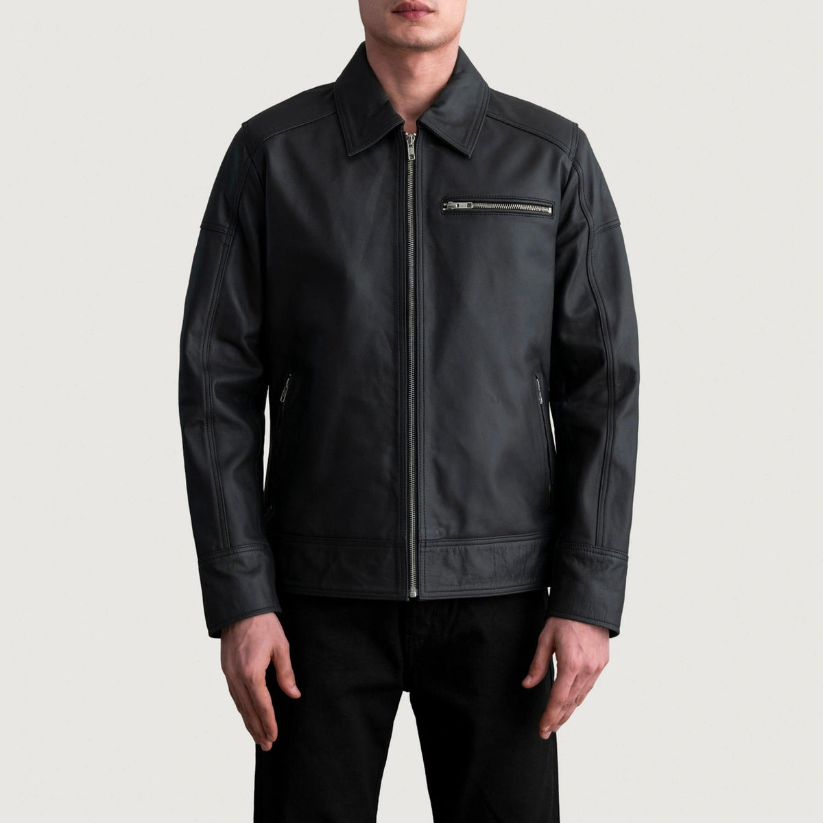 Lavendard Classic Biker Jacket