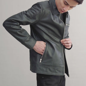 Lavendard Classic Biker Jacket