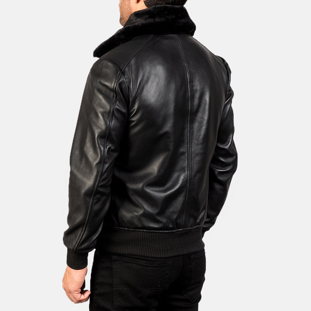 AeroMax Classic Leather Bomber Jacket (Copy)