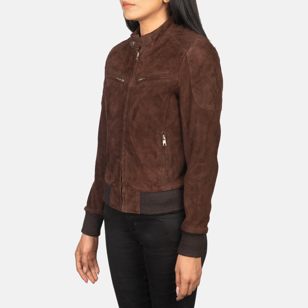 Zenna Classic Leather Bomber Jacket