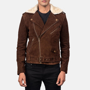 Furton Leather Biker Jacket
