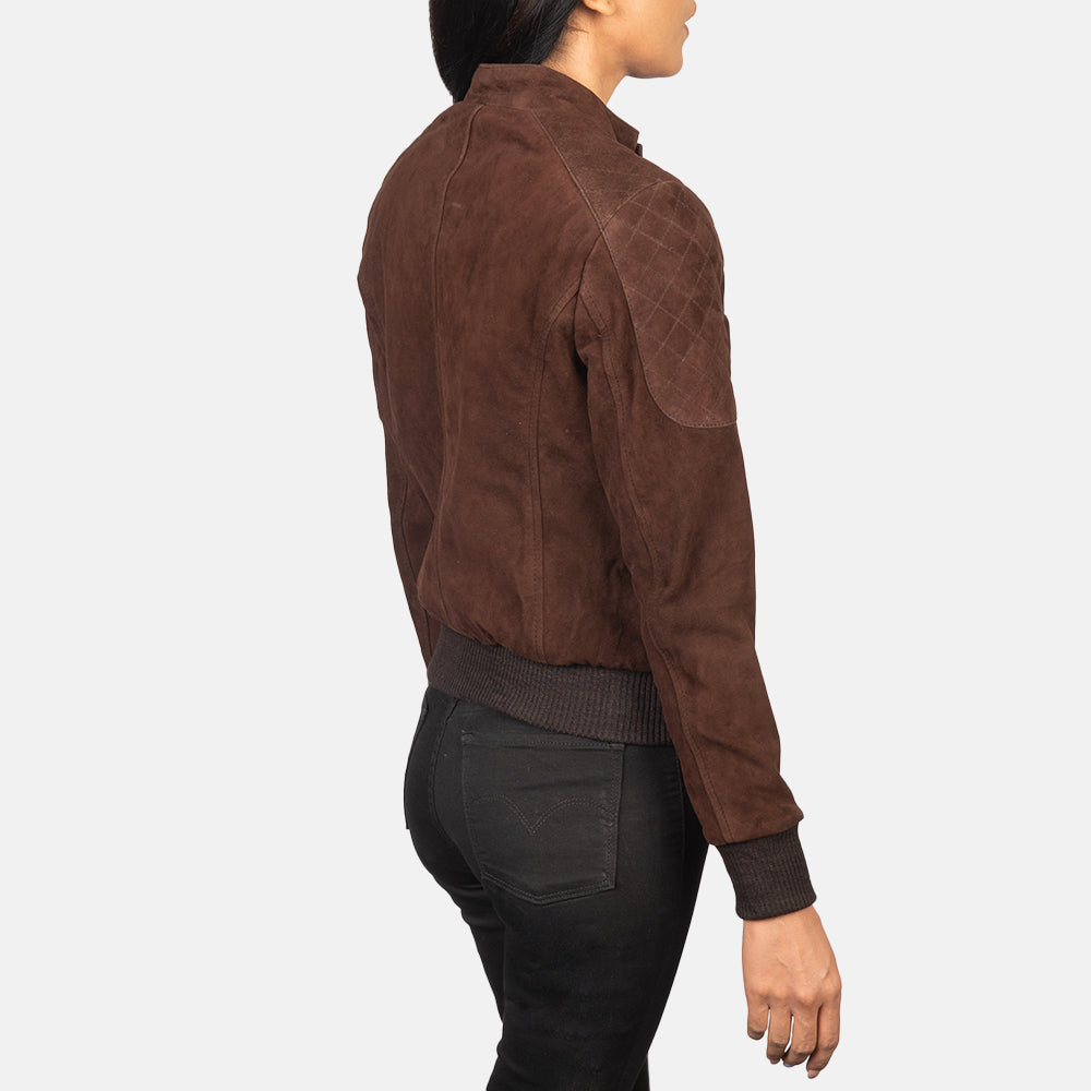 Zenna Classic Leather Bomber Jacket