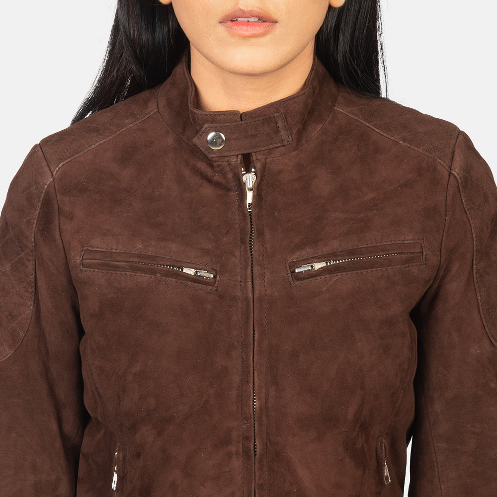 Zenna Classic Leather Bomber Jacket