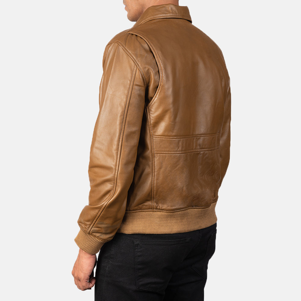 Regent A2 Heritage Leather Bomber Jacket
