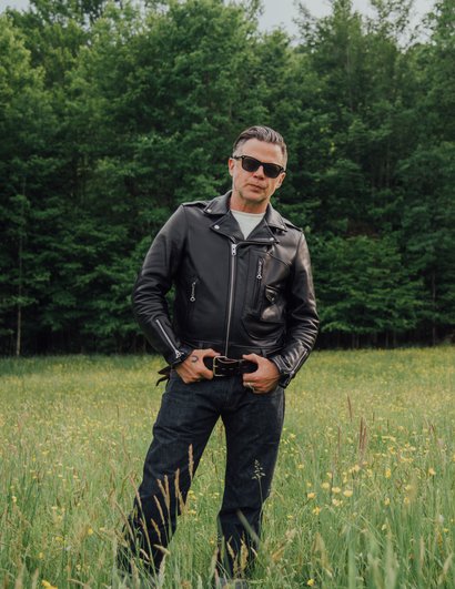Heritage Rebel Moto Biker Jacket