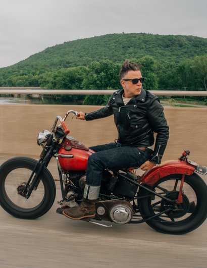 Heritage Rebel Moto Biker Jacket