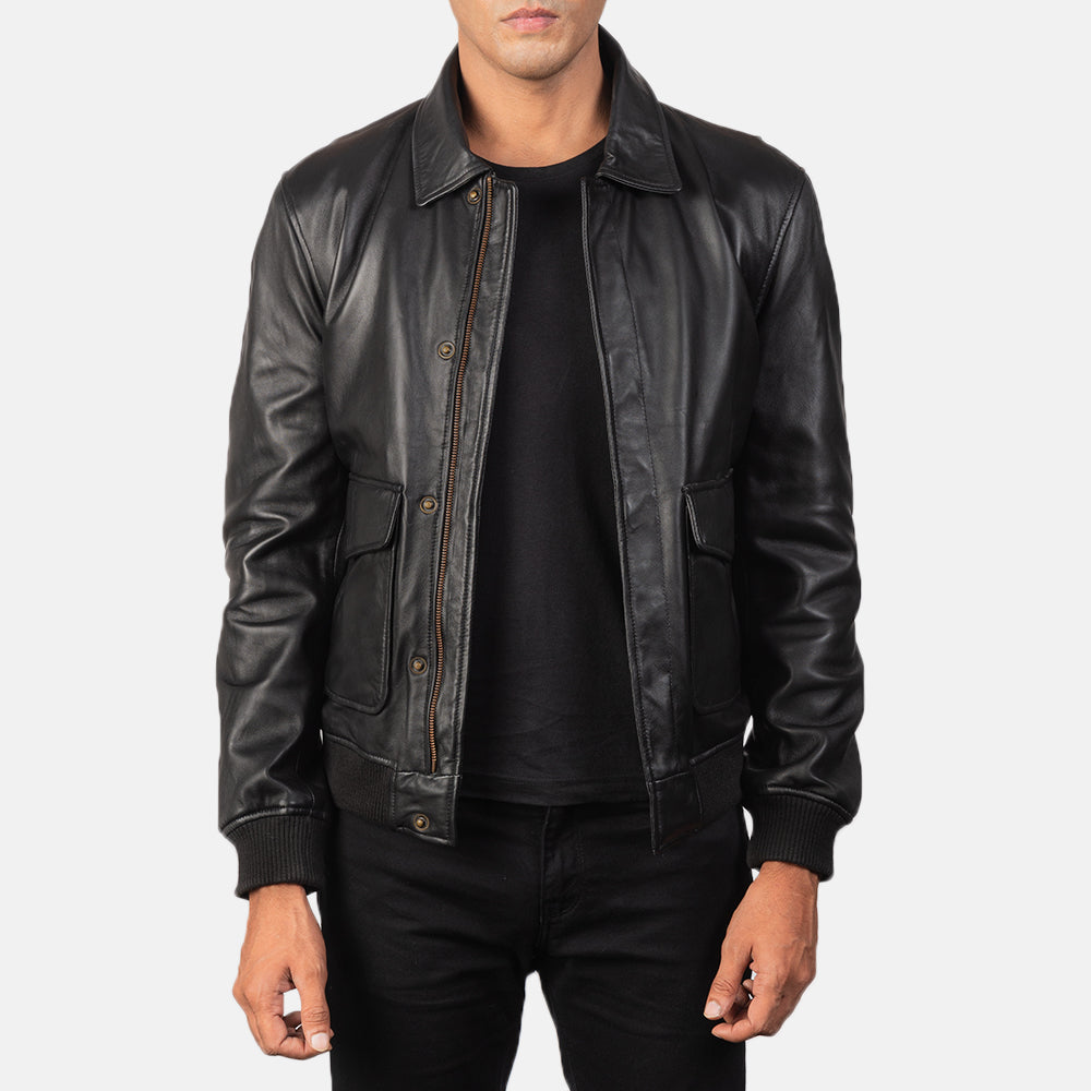 Regent A2 Heritage Leather Bomber Jacket