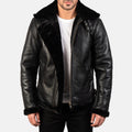 Avalon B-3 Shearling Leather Bomber Jacket