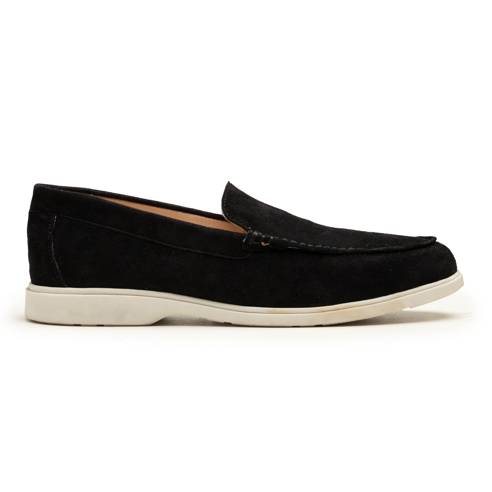 Sorello Black Suede Loafers