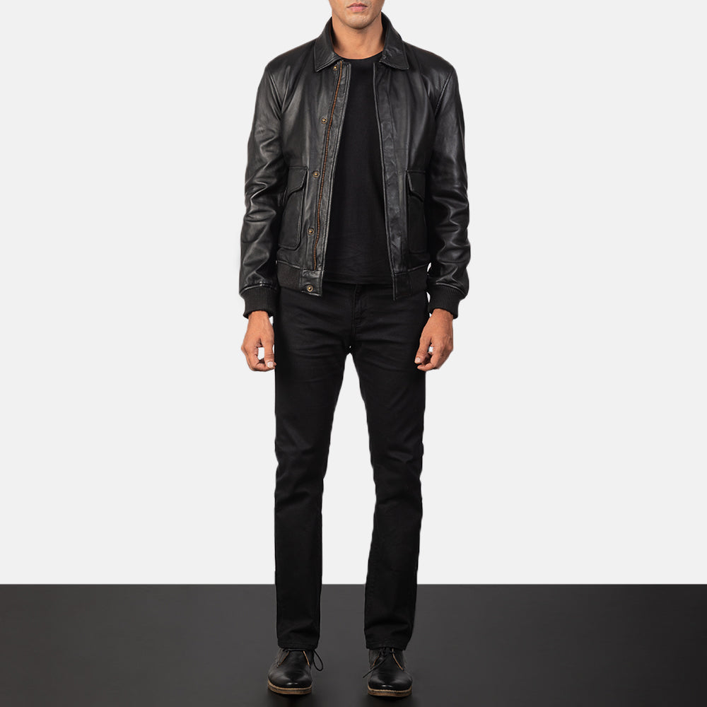Regent A2 Heritage Leather Bomber Jacket
