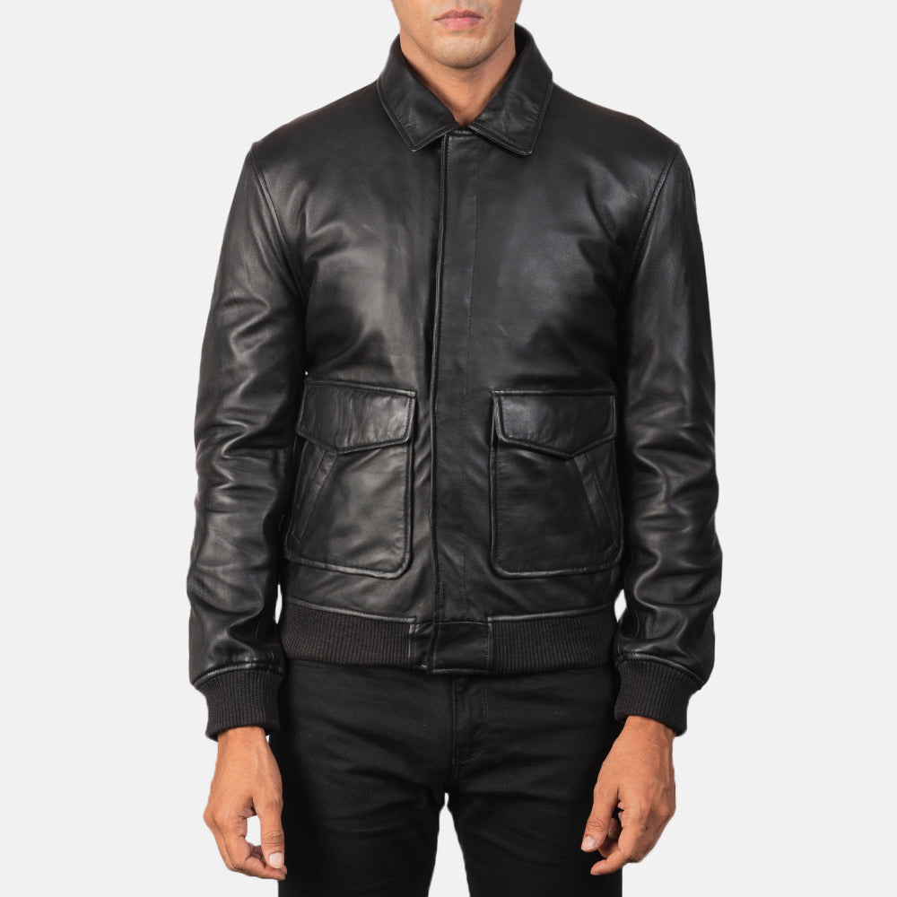 Regent A2 Heritage Leather Bomber Jacket