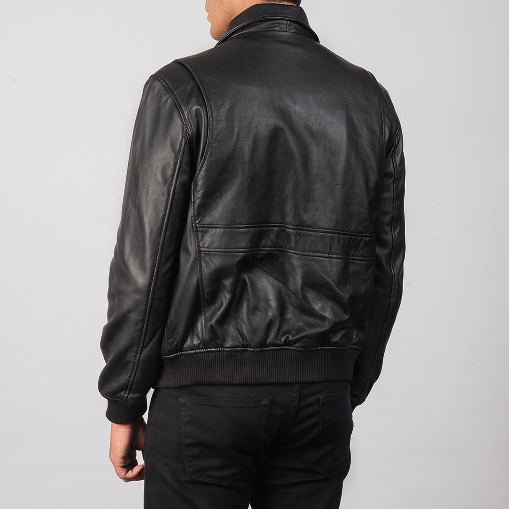 Regent A2 Heritage Leather Bomber Jacket