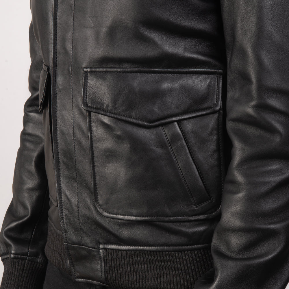 Regent A2 Heritage Leather Bomber Jacket