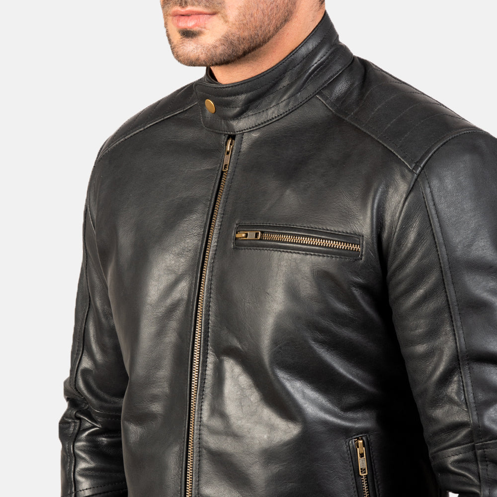 Devan Classic Biker Jacket