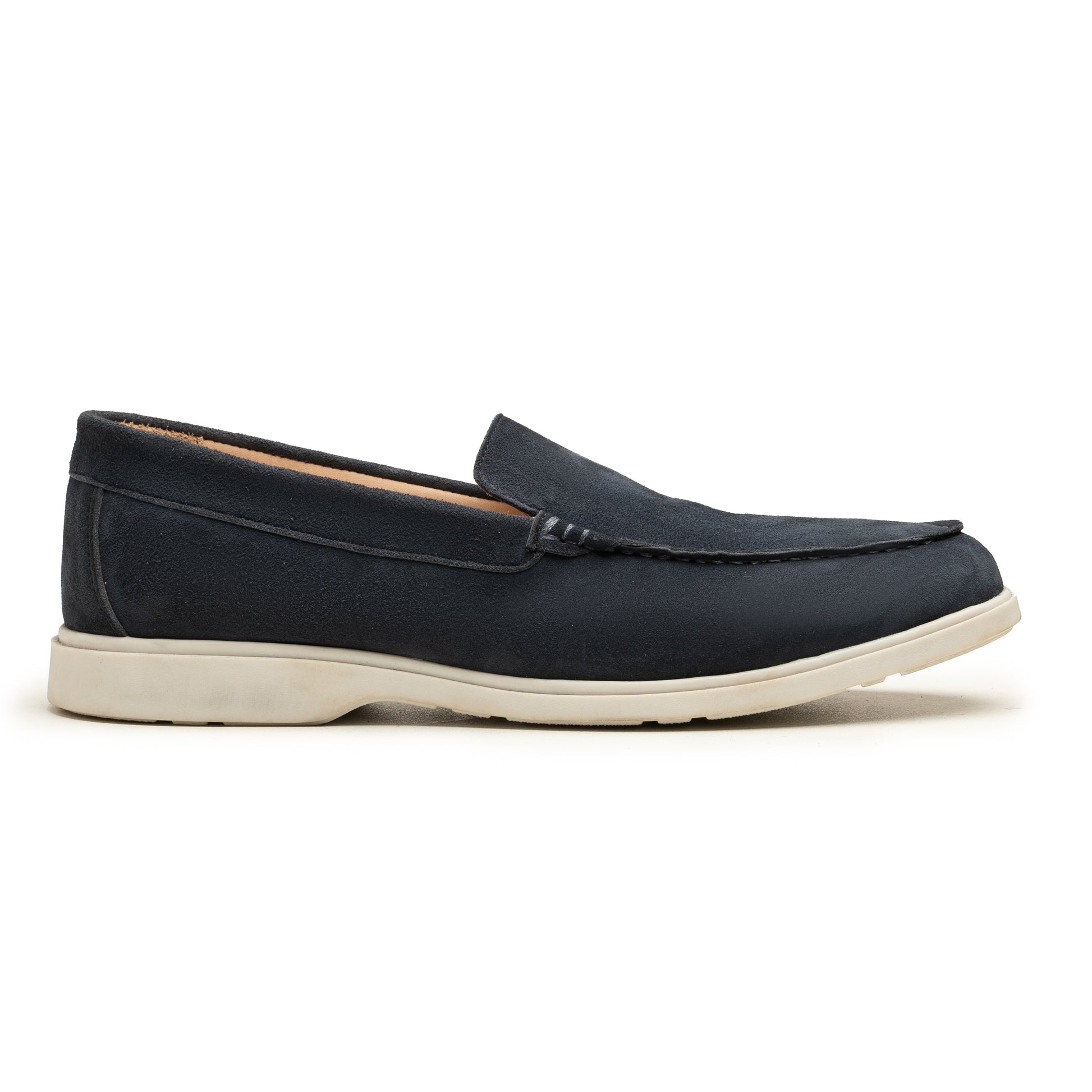 Montego Blue Suede Loafers