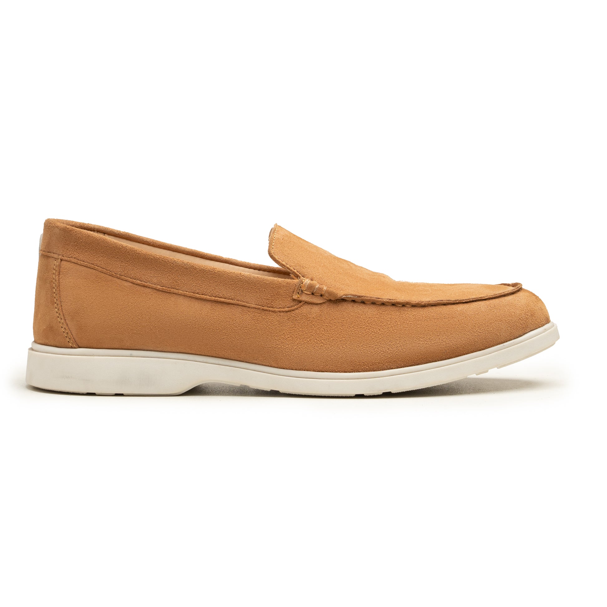 Larevo Brown Suede Loafers