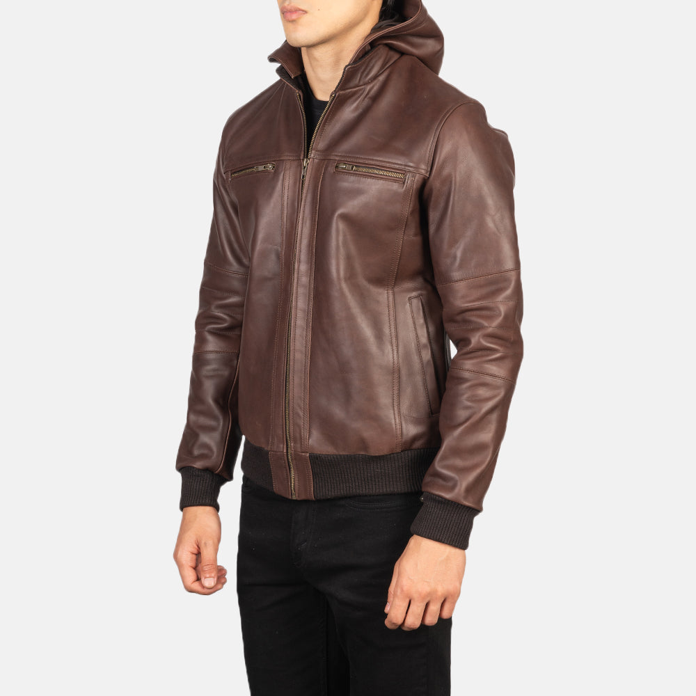 Guardian Flex Leather Bomber Jacket