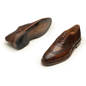 Goulwin Polished Oxford Leather Shoes