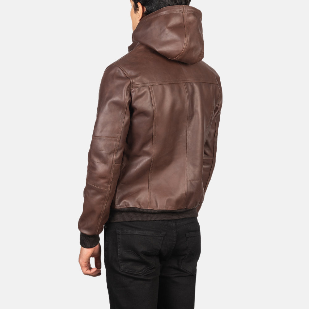 Guardian Flex Leather Bomber Jacket