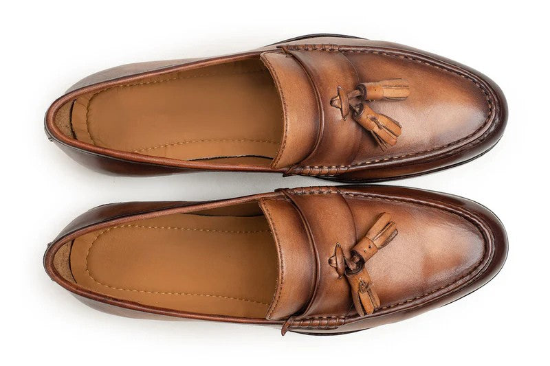 Rovenza Leather Loafers
