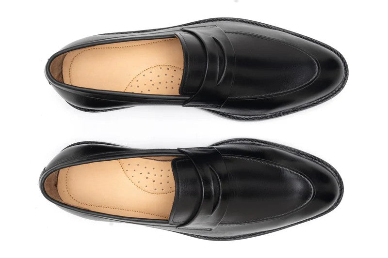 Alton Tan Leather Loafers