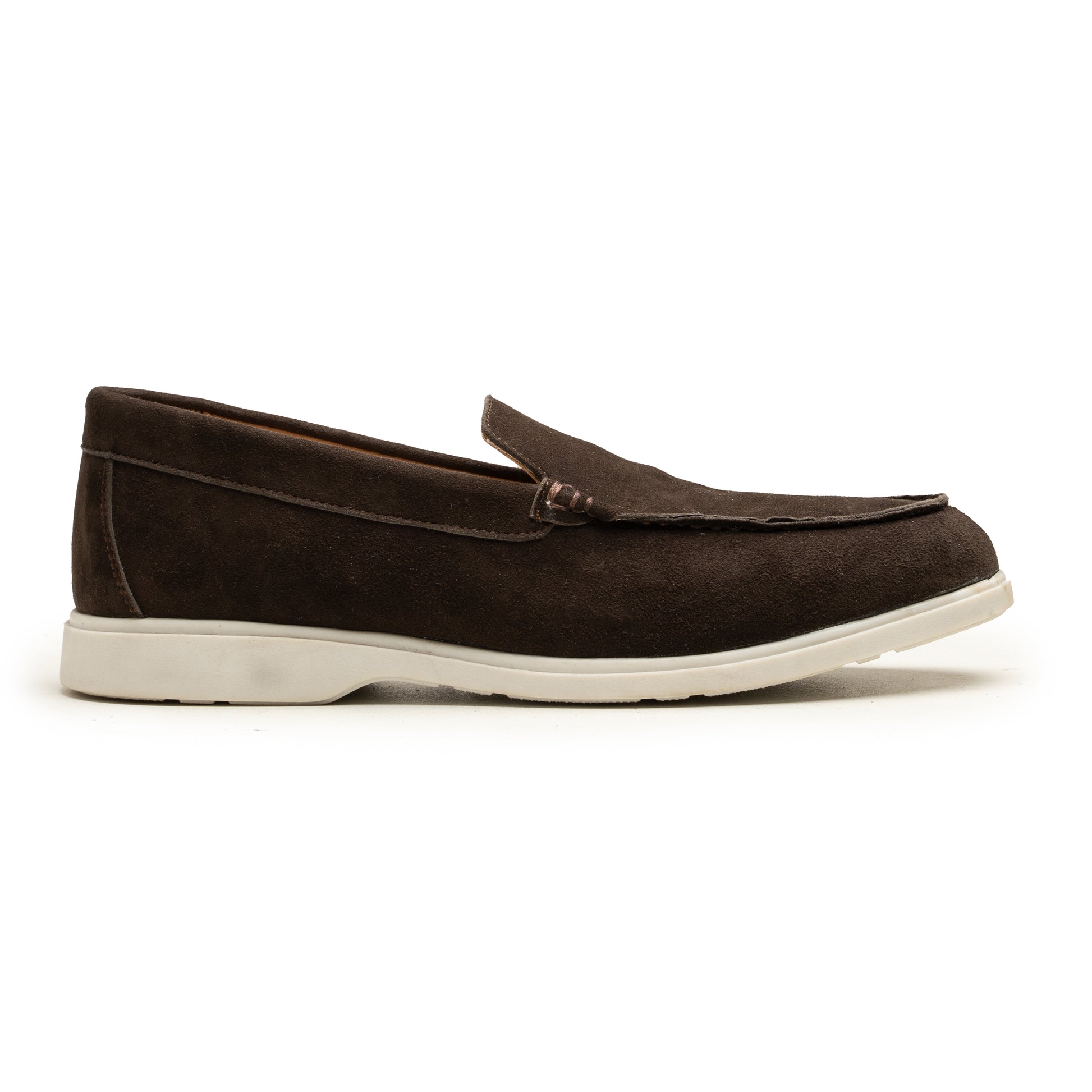 Orvado Dark Brown Suede Loafers