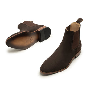Suede chelsea boot