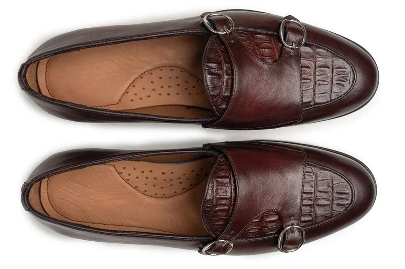 Marzano Dark Leather Loafers