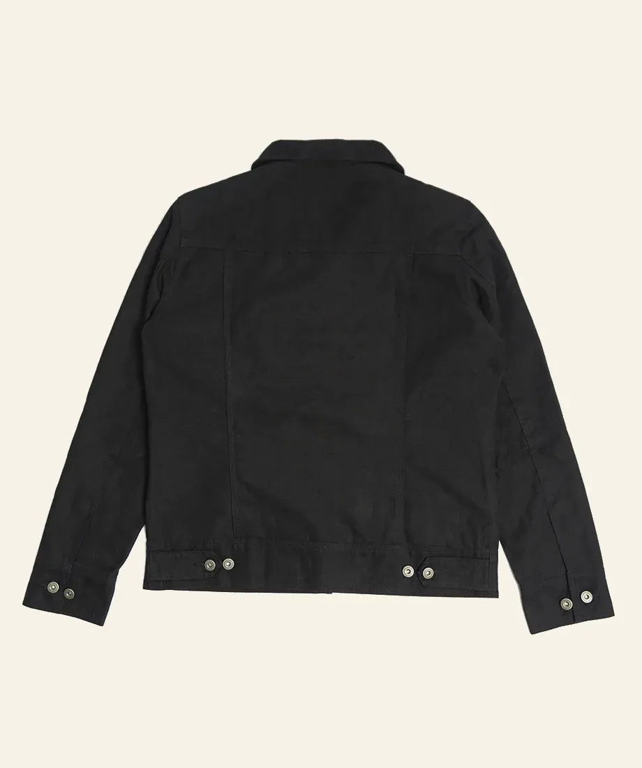 Yellowstone Rip Wheeler Black Cotton Trucker Jacket