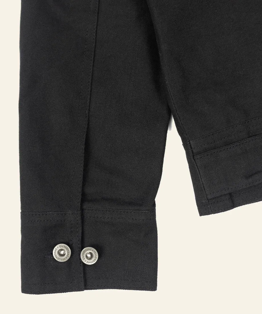 Yellowstone Rip Wheeler Black Cotton Trucker Jacket