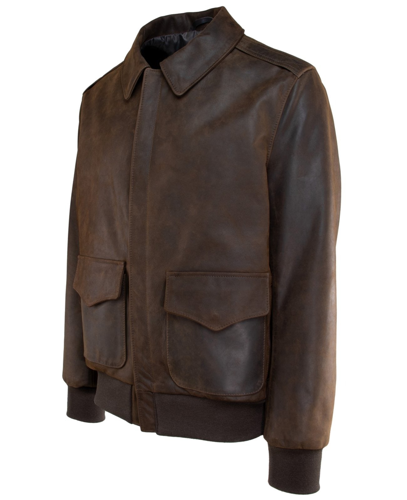 Lightweight cowhide A-2 Jacket
