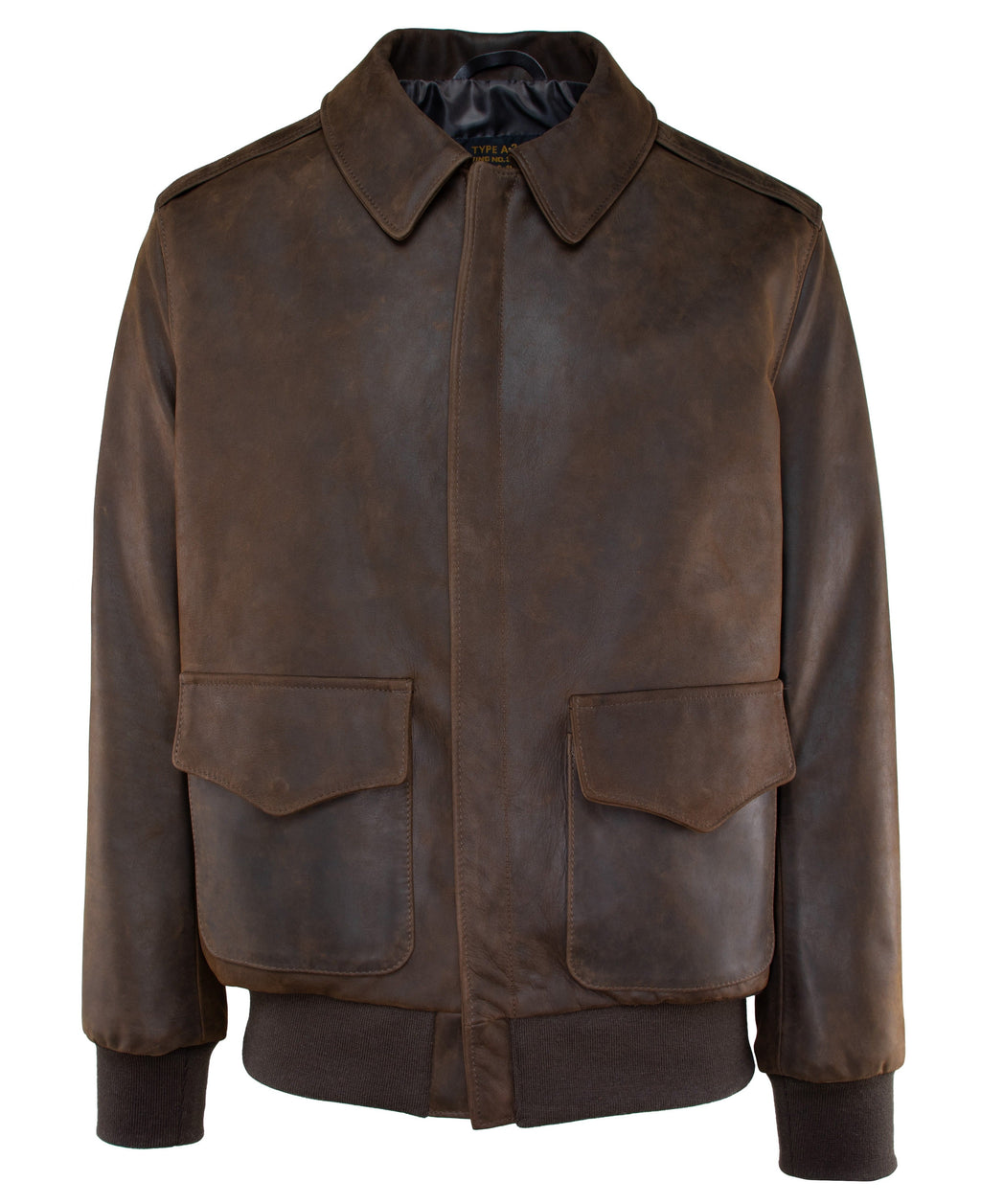 Lightweight cowhide A-2 Jacket