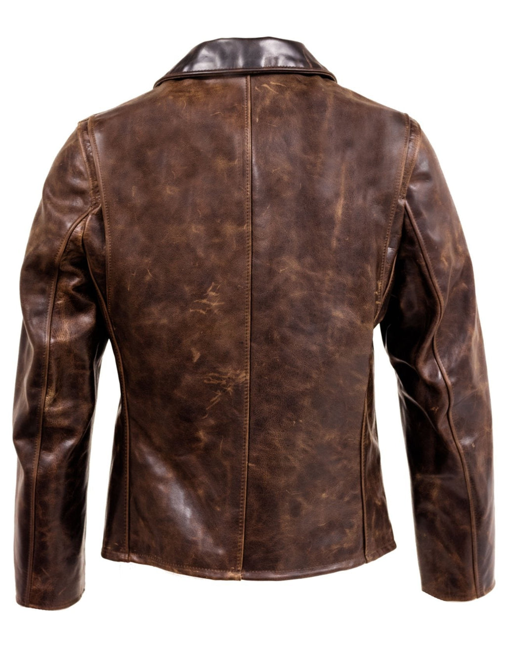 Men's Cowhide Retro Moto Style Jacket