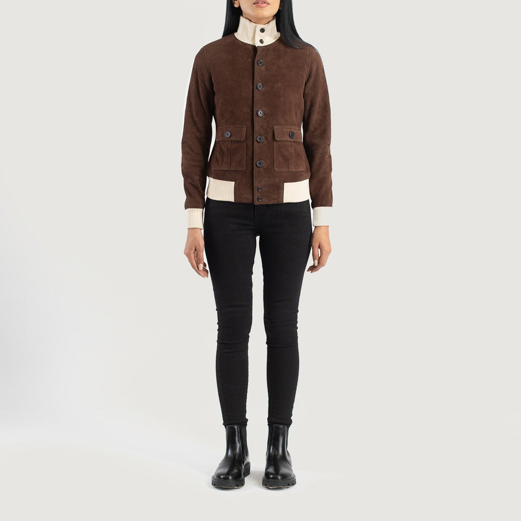 Arden Classic Suede Bomber Jacket