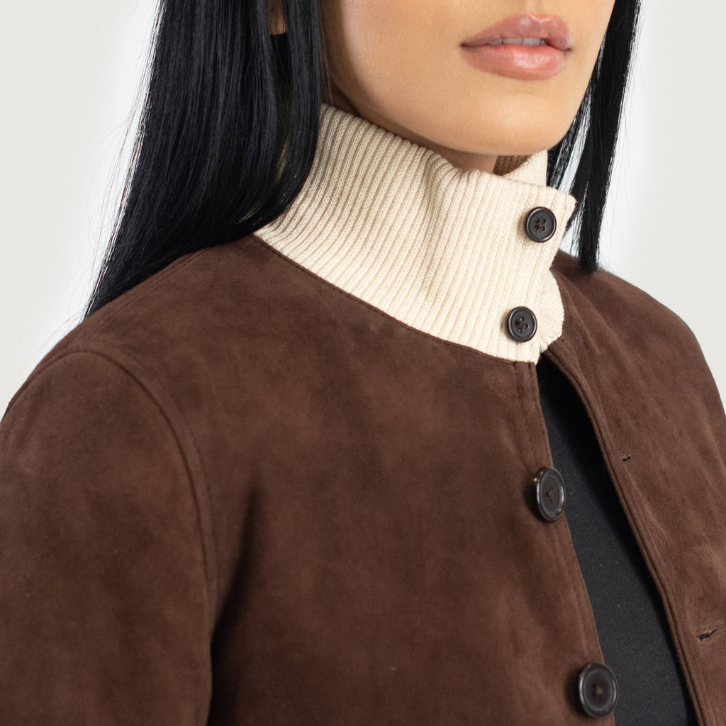 Arden Classic Suede Bomber Jacket