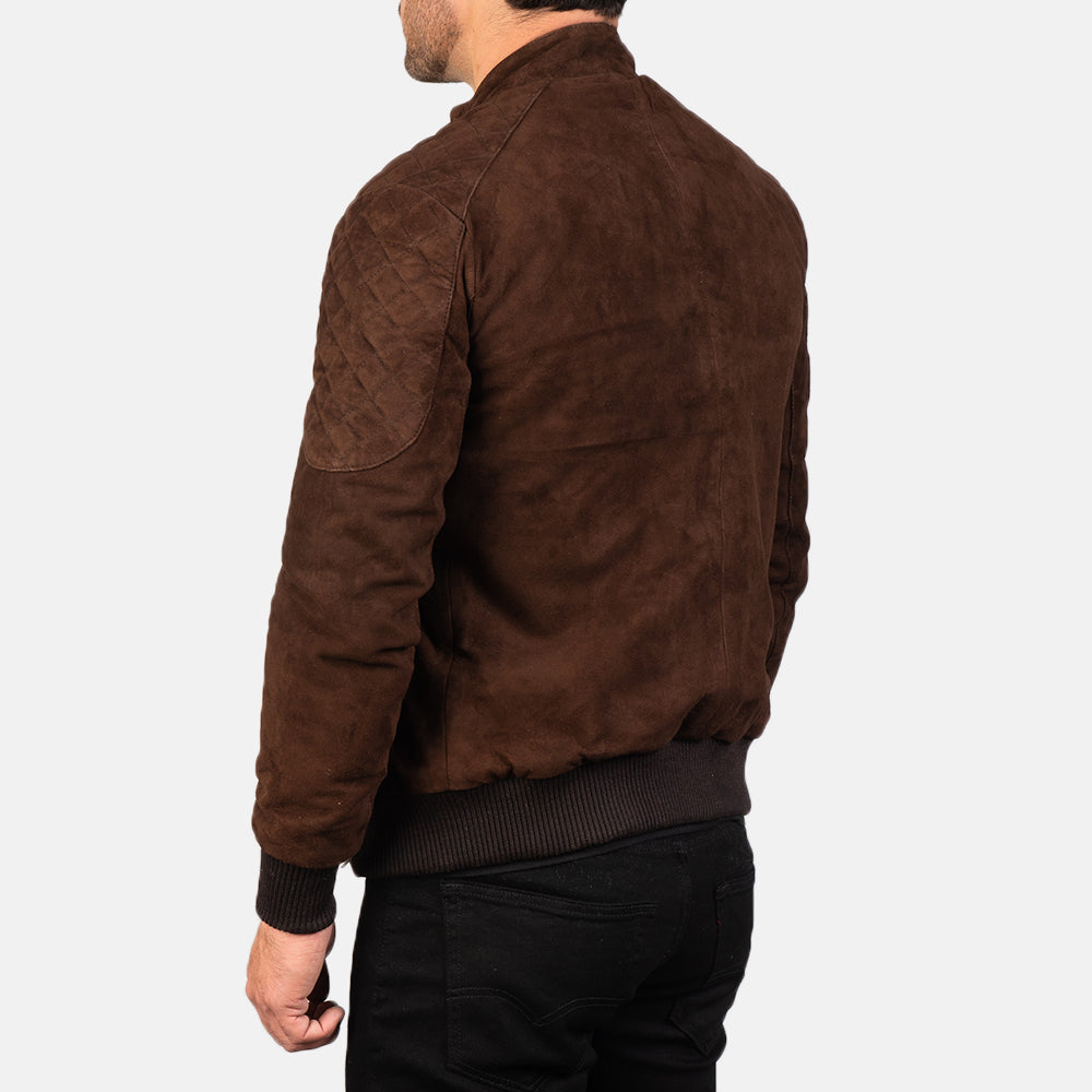 Langford Leather Bomber Jacket