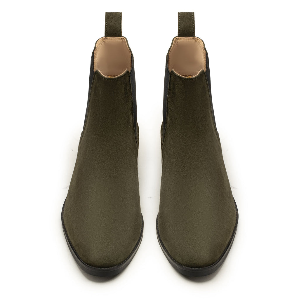 Suede chelsea boot